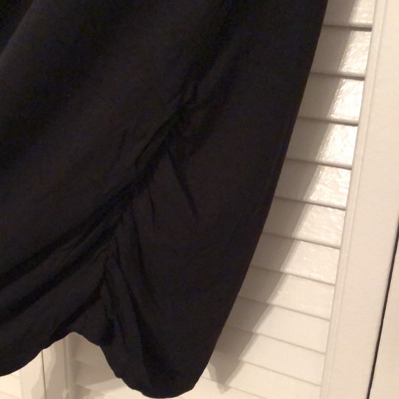 NWT SZ M, BOATNECK TEE, BODYCON, L/S, BLACK - Picture 3 of 8